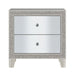 Acme Furniture Sliverfluff 2-Drawer Nightstand BD00243 IMAGE 1