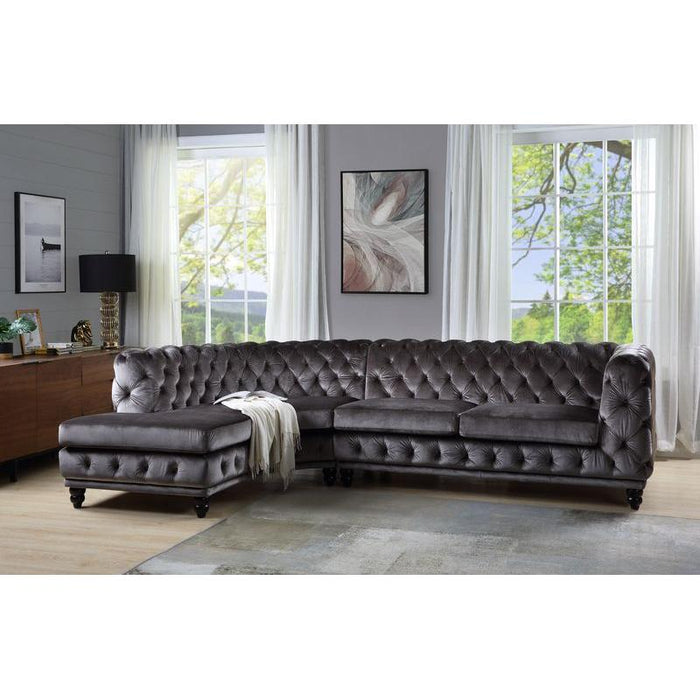 Acme Furniture Atesis Fabric 2 pc Sectional LV00337 IMAGE 6