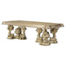 Acme Furniture Seville Dining Table with Pedestal Base DN00457 IMAGE 1