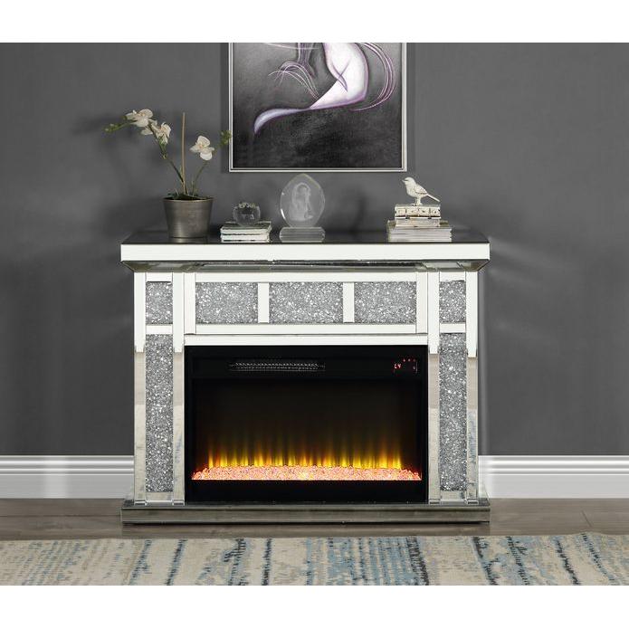 Acme Furniture Noralie Freestanding Electric Fireplace AC00513 IMAGE 1