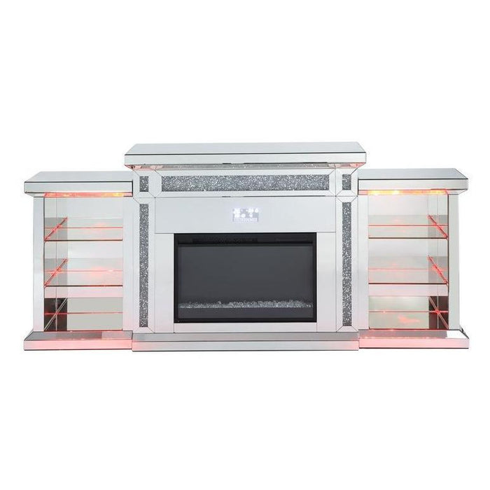 Acme Furniture Noralie Freestanding Electric Fireplace AC00518 IMAGE 4