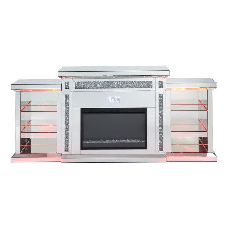 Acme Furniture Noralie Freestanding Electric Fireplace AC00518 IMAGE 4