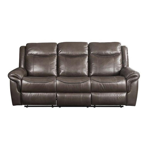 Acme Furniture Lydia Reclining Leather Air Sofa LV00654 IMAGE 2