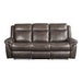 Acme Furniture Lydia Reclining Leather Air Sofa LV00654 IMAGE 2