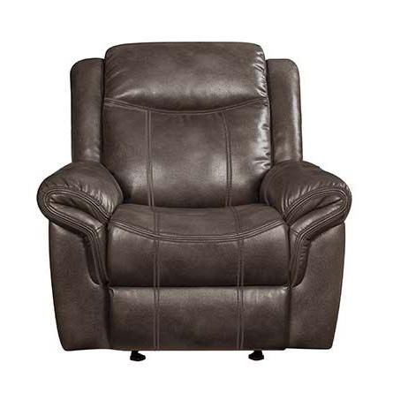 Acme Furniture Lydia Glider Leather Air Recliner LV00656 IMAGE 2