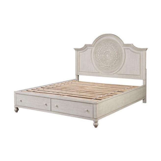 Acme Furniture Roselyne King Panel Bed with Storage BD00694EK IMAGE 3