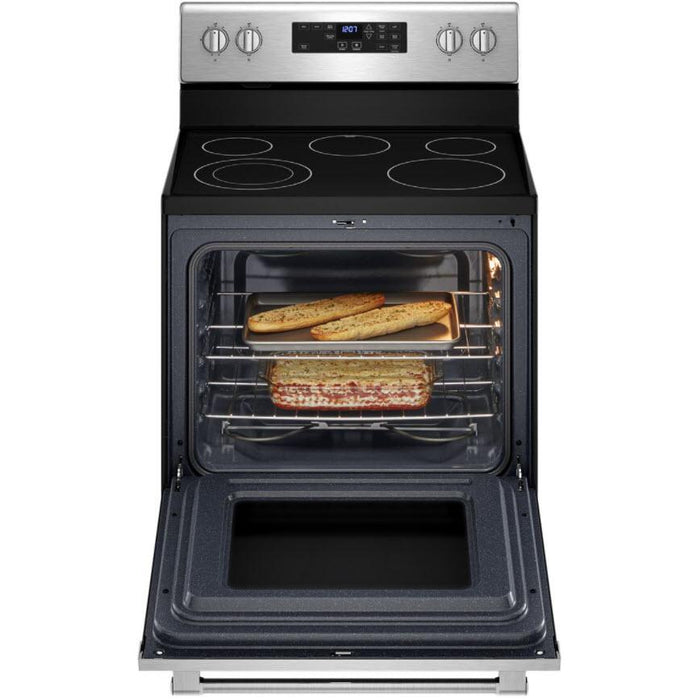 Maytag 30-inch Freestanding Electric Range with Steam Clean MER4600LS IMAGE 3