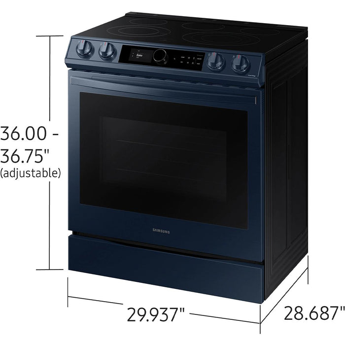 Samsung 30-inch Slide-in Electric Range with Wi-Fi Connectivity NE63A8711QN/AA IMAGE 5