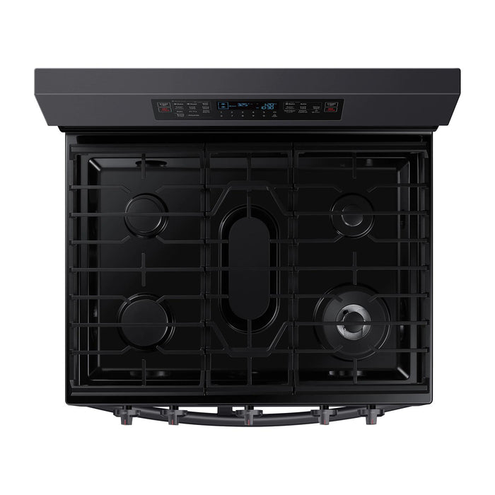 Samsung 30-inch Freestanding Gas Range with Wi-Fi Connectivity NX60A6751SG/AA IMAGE 4