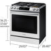 Samsung 30-inch Slide-in Gas Range with Air Fry Technology NX60BB871112AA IMAGE 13