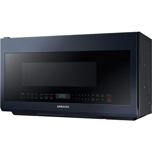 Samsung 30-inch, 1.2 cu.ft. Over-the-Range Microwave Oven with Sensor Cook ME21A706BQN/AA IMAGE 2