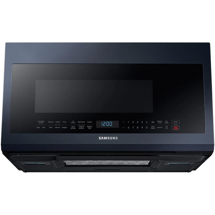 Samsung 30-inch, 1.2 cu.ft. Over-the-Range Microwave Oven with Sensor Cook ME21A706BQN/AA IMAGE 6