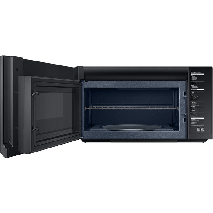 Samsung 30-inch, 2.1 cu.ft. Over-the-Range Microwave Oven with Sensor Cook ME21B706B12/AA IMAGE 4