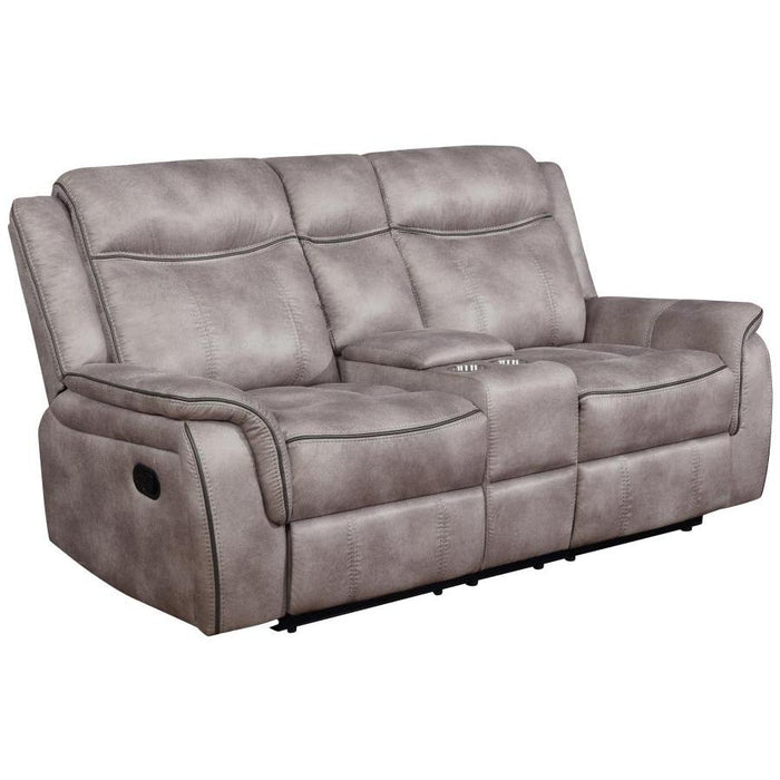 Coaster Furniture Lawrence Reclining Fabric Loveseat 603502 IMAGE 1