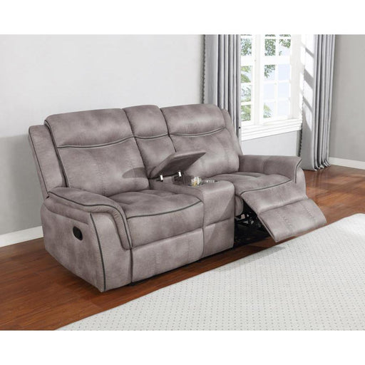 Coaster Furniture Lawrence Reclining Fabric Loveseat 603502 IMAGE 2