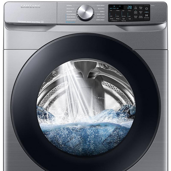 Samsung 4.5 cu.ft. Front Loading Washer with Wi-Fi Connectivity WF45B6300AP/US IMAGE 7