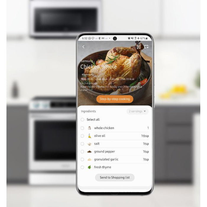 Samsung 30-inch Slide-in Electric Range with Wi-Fi Connectivity NE63BB871112AA IMAGE 17