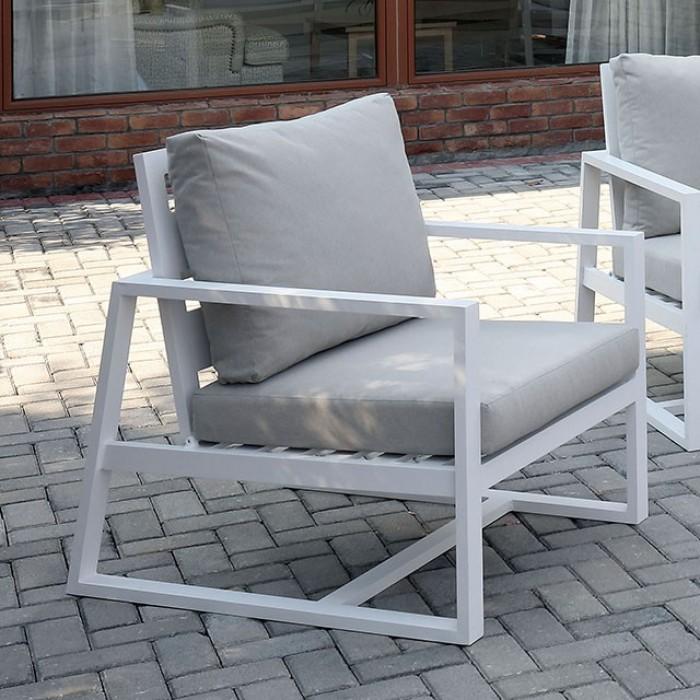 Furniture of America India CM-OS2590BG-AC-1PK Patio Arm Chair IMAGE 1