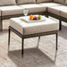 Furniture of America Aleisha CM-OS2599-OT Patio Ottoman IMAGE 1