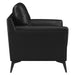 Coaster Furniture Moira Stationary Leatherette Chair 511133 IMAGE 3