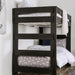 Furniture of America Arlette AM-BK100BK-BED-SLAT Twin/Twin Bunk Bed IMAGE 7