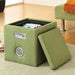 Furniture of America Rythmo Fabric Storage Ottoman CM-AC122GR IMAGE 2