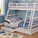 Furniture of America California CM-BK588BWH-BED Bunk Bed IMAGE 3