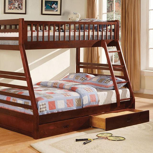 Furniture of America California CM-BK601CH-BED Bunk Bed IMAGE 1