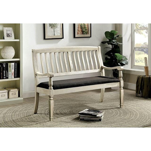 Furniture of America Georgia Stationary Wood Loveseat CM3089LV IMAGE 1