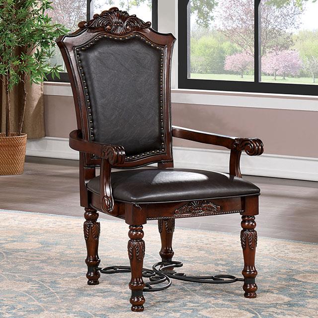 Furniture of America Picardy Arm Chair CM3147AC-2PK IMAGE 1