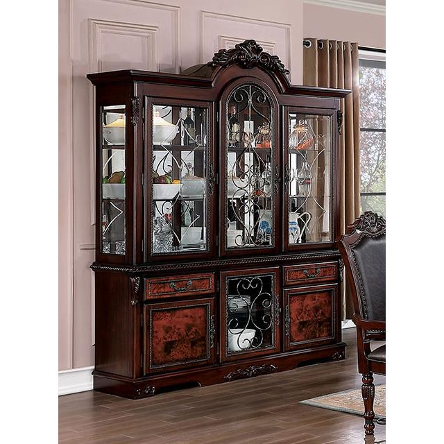 Furniture of America Picardy Buffet & Hutch CM3147HB-SET IMAGE 2