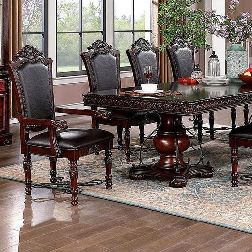 Furniture of America Picardy Dining Table CM3147T-TABLE IMAGE 1