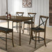 Furniture of America Buhl Counter Height Dining Table CM3148PT IMAGE 1