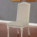 Furniture of America Arcadia Dining Chair CM3150WH-SC-2PK IMAGE 1