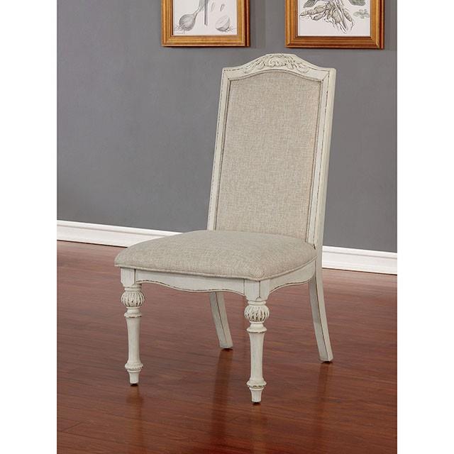 Furniture of America Arcadia Dining Chair CM3150WH-SC-2PK IMAGE 2