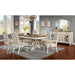 Furniture of America Arcadia Dining Table CM3150WH-T-TABLE IMAGE 3