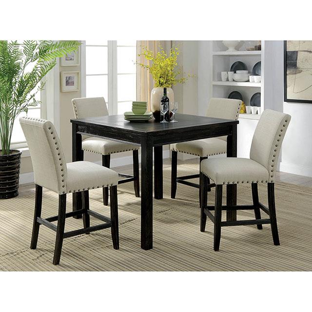 Furniture of America Kristie 5 pc Counter Height Dinette CM3314PT-5PK IMAGE 1