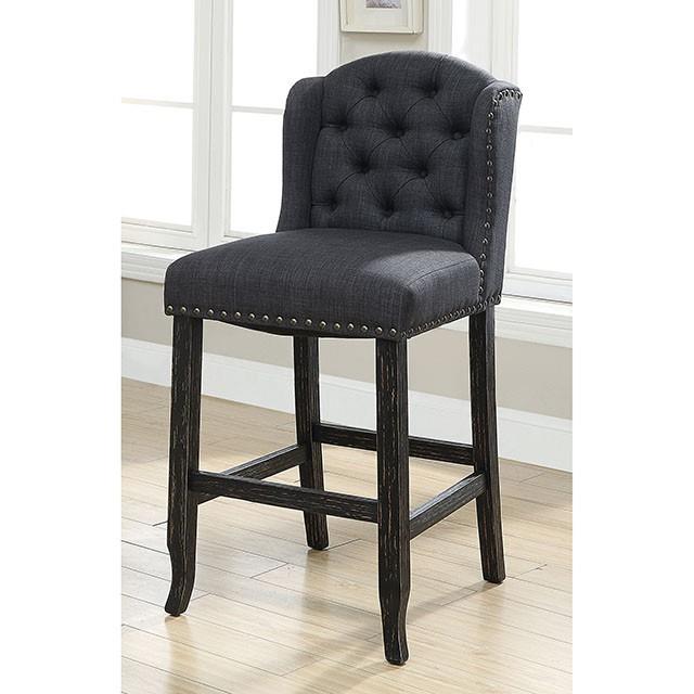 Furniture of America Sania Dining Chair CM3324BK-GY-BCW-2PK IMAGE 2