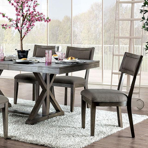 Furniture of America Leeds Dining Table CM3387T-TABLE IMAGE 1