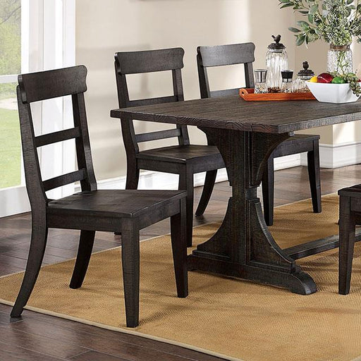 Furniture of America Leonidas Dining Table CM3389BK-T-TABLE IMAGE 1