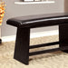 Furniture of America Hurley Counter Height Bench CM3433PBN IMAGE 3