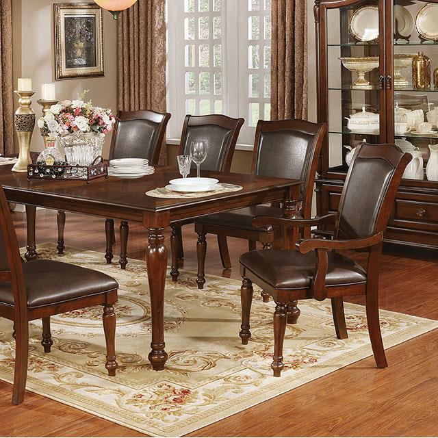 Furniture of America Sylvana Dining Table CM3453T IMAGE 6