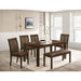 Furniture of America Garnett Dining Table CM3490T IMAGE 2