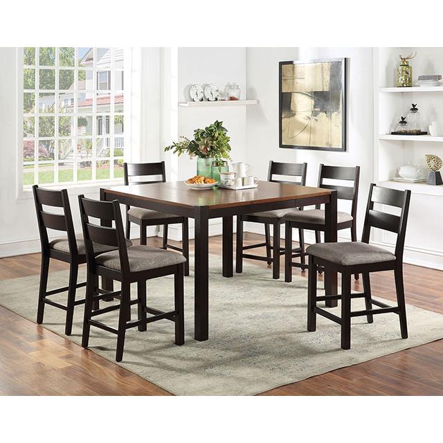 Furniture of America Valdor Counter Height Dining Chair CM3495PC-2PK IMAGE 3