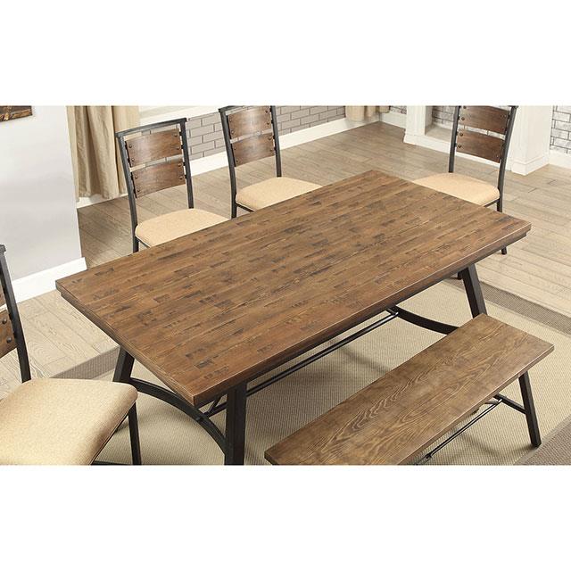 Furniture of America Marybeth Dining Table CM3572T IMAGE 3