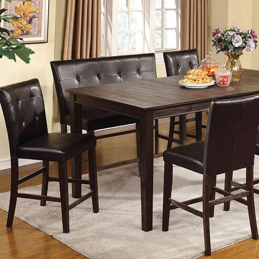 Furniture of America Edgemont Counter Height Dining Table CM3681DK-PT IMAGE 1