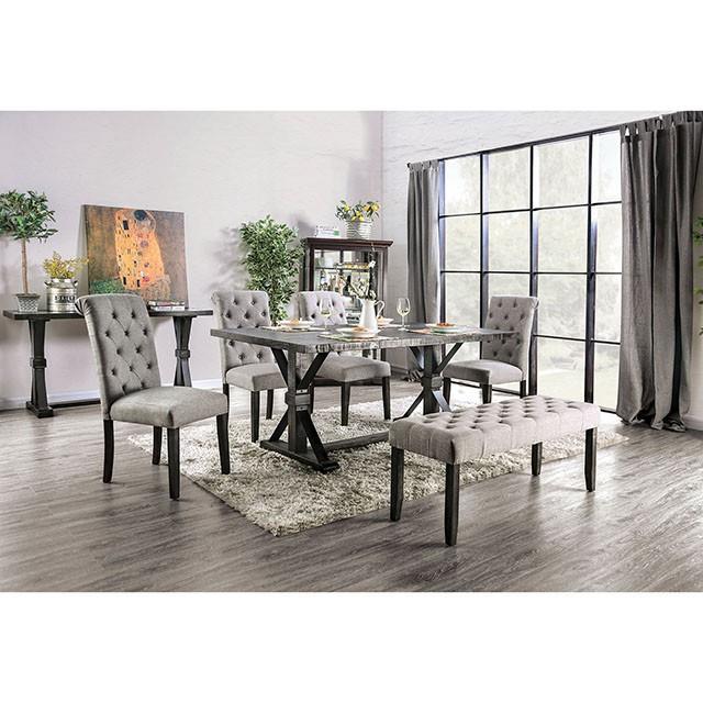 Furniture of America Alfred Dining Table CM3735T IMAGE 6