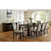 Furniture of America Caterina Dining Table CM3784T IMAGE 2