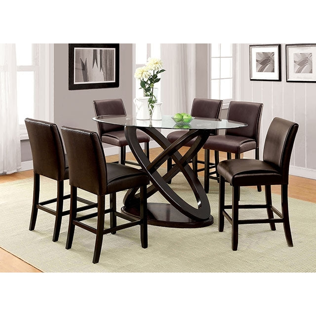 Furniture of America Gladstone Counter Height Dining Chair CM3823PC-2PK IMAGE 4