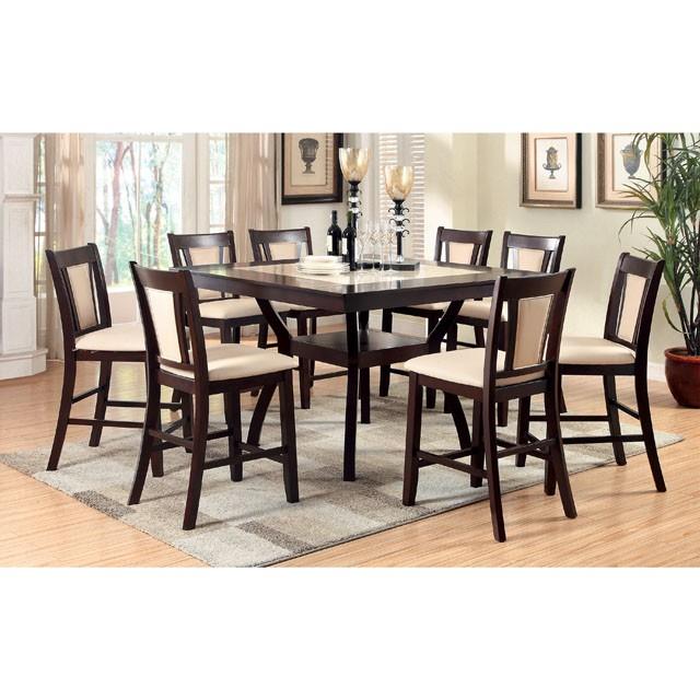 Furniture of America Brent Counter Height Dining Chair CM3984PC-2PK IMAGE 2